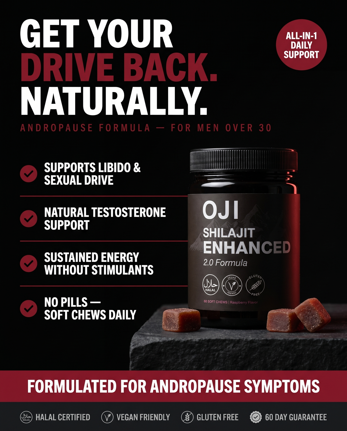 OJI Enhanced 2.0 – Men's Daily Formula