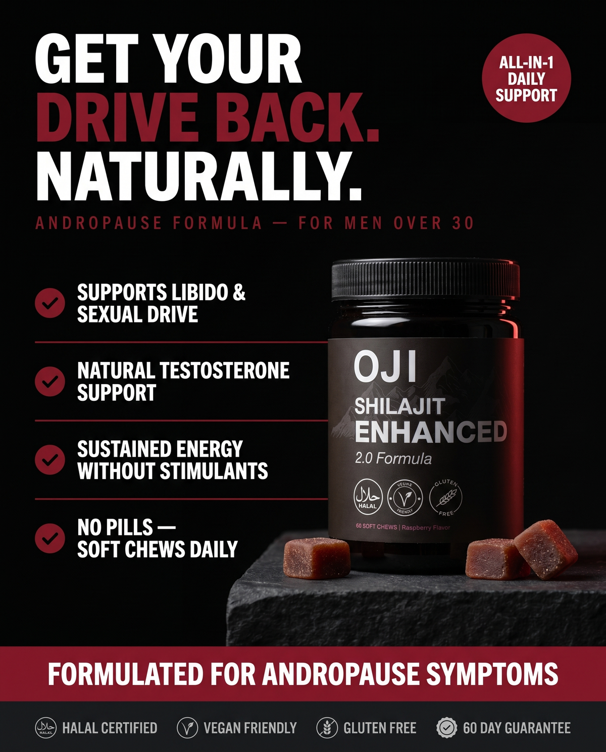 OJI Enhanced 2.0 – Men's Daily Formula